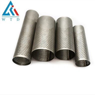 Tubo di perforazione perforato in titanio da 3,0 pollici
