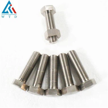 Bulloni esagonali in titanio di grado 2 per prodotti chimici