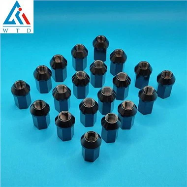 Estremità chiusa con dadi in titanio