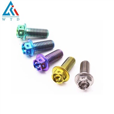 Bulloni da corsa in titanio