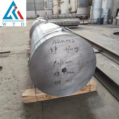 Lingotto in lega di titanio GR12 TA10